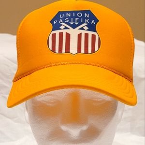 Adjustable snapback Yellow Union Pasifika Hat from Otto Collection